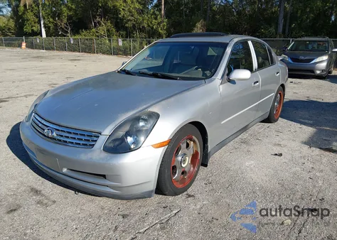 2004 Infiniti G35 из США, поврежденный, VIN JNKCV51E14M105200